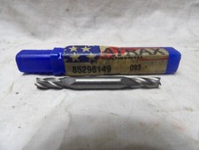 Atrax 7/32" Solid Carbide Double End 4 Flute End Mill - Made in the USA