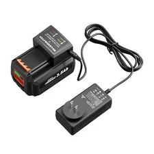 40V Max Lithium 5AH Battery+Charger For Black and Decker LBXR36 40 Volt LBX2040