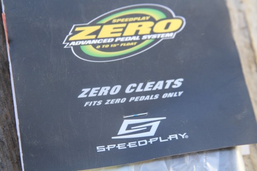 New Old Stock Genuine SPEEDPLAY ZERO V.2 Cleat Set NEW NOS - Picture 4 of 5
