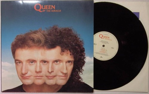 QUEEN The Miracle LP Vinyl Parlophone 1989 Freddie Mercury * TOP