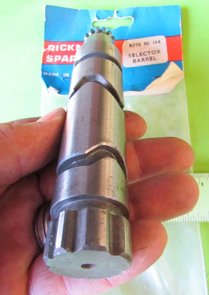 Tambor de cambio de transmisión Montesa Rickman NOS 250 VR 73M p/n R071 06 164 7364.062 Foto 3 de 4