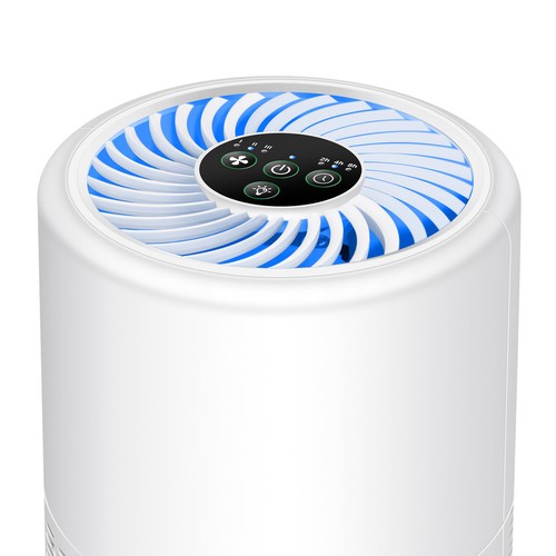 Air Purifier for Home Quiet Air Cleaner with True HEPA Filter 3 Speeds Control - Picture 18 of 24