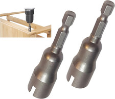 2-pcs Wing Nut Driver Set 14 Inch Hex Shank Butterfly Nut Socket Wrench