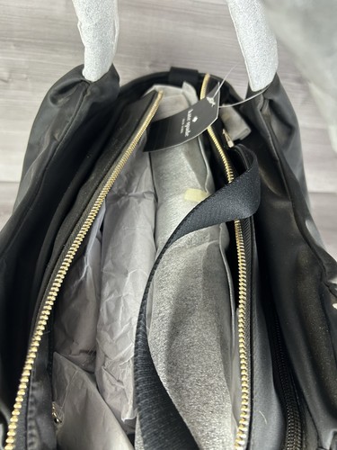 Kate Spade NY Chelsea Baby Diaper Bag Tote in Black w/Changing Pad + Dust BAG - Picture 9 of 12