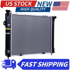 FOR 93-97 JEEP GRAND CHEROKEE 4.0 AT OE STYLE ALUMINUM CORE RADIATOR DPI 1396