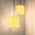  Paper Lamp Shade Large Lantern Hand-woven Lampshade Folding Portable Rice