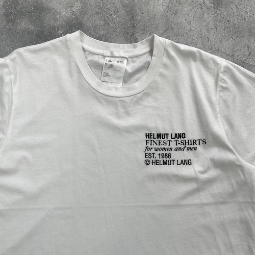 Helmut Lang Finest Standard T-Shirt weiß Größe XL - Bild 5 von 20