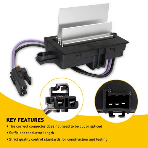 Blower Motor Resistor Heater Control Module For 03-2006 Chevy GMC Isuzu Ascender - Picture 5 of 13