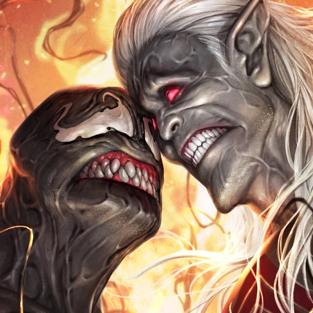 VENOM #33 - INHYUK LEE STAND-OFF VIRGIN VARIANT