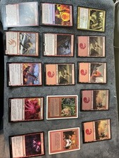 Magic: The Gathering Mountain Deck 55 Cards Mixture See Pics