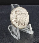 Vintage Texas Territorial Mint 1 oz Poured Silver Round #0311