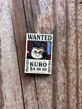 Lego One Piece Wanted Poster Printed Tile Kuro From 75639 Pirate Ship Set