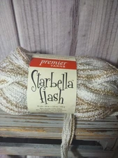 Premier Yarns Starbella Flash Ruffling Yarn Marble Skein 3.5 oz 33 Yards