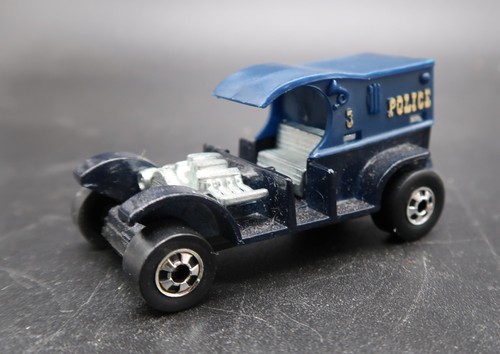 1969 Vintage Hot Wheels BLUE Police Paddy Wagon Original Blackwall Tires - Bild 1 von 15