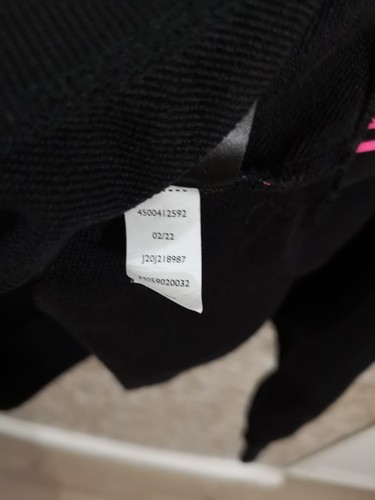 Calvin Klein printed hoodie jumper. Ladies small/8-10. Black, pink and blue - Picture 7 of 7