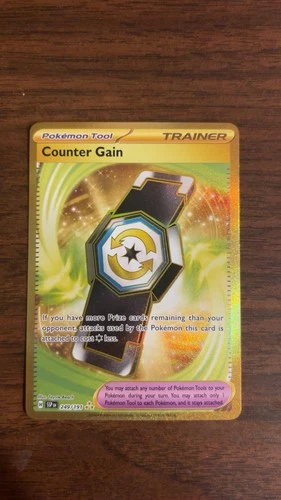 Counter Gain 249/191 Hyper Rare Surging Sparks Pokemon TCG NM
