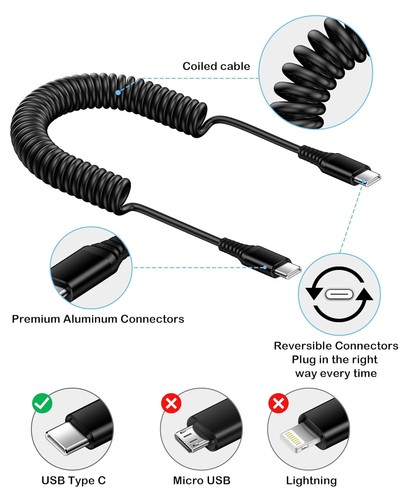 Car Carplay USB C Charger Cable for iPhone 16 Pro Max, 16Pro, 16, 16 Plus,... - Picture 4 of 7