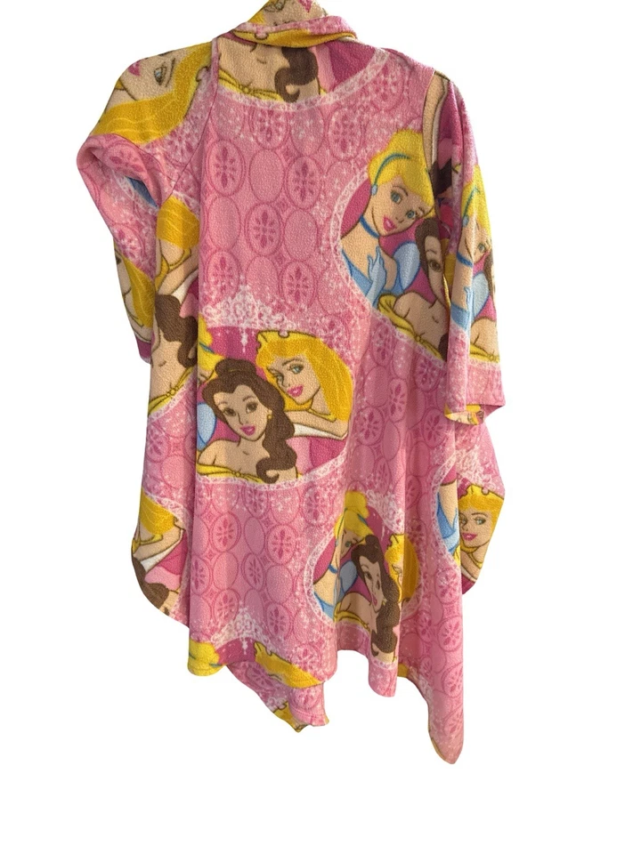 Bata polar vintage Y2K Disney princesa niñas grande Belle Cenicienta Foto 2 de 4