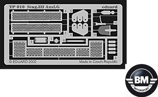Eduard Zoom FotoäTzteile Stug.Iii Ausf.G For Tamiya Kit 1:35 Art. TP010-image
