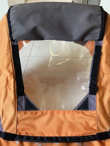 BOB Baldachin, Haube, Revolution Flex/SE/CE/Strides Single grau & orange 2011-2015 - Bild 16 von 17