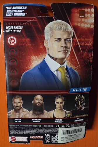 WWE The American Nightmare Cody Rhodes Action Figure Series 140 - 2023 Mattel - Picture 2 of 3