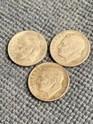 Lot Of 3 Roosevelt Dimes 1946-P, 1951-P, 1964-P