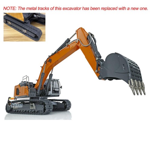 1/14 Metal Hydraulic RC Excavator XDRC 945 Digger W/Light Painted Model - 第 3/17 張圖片