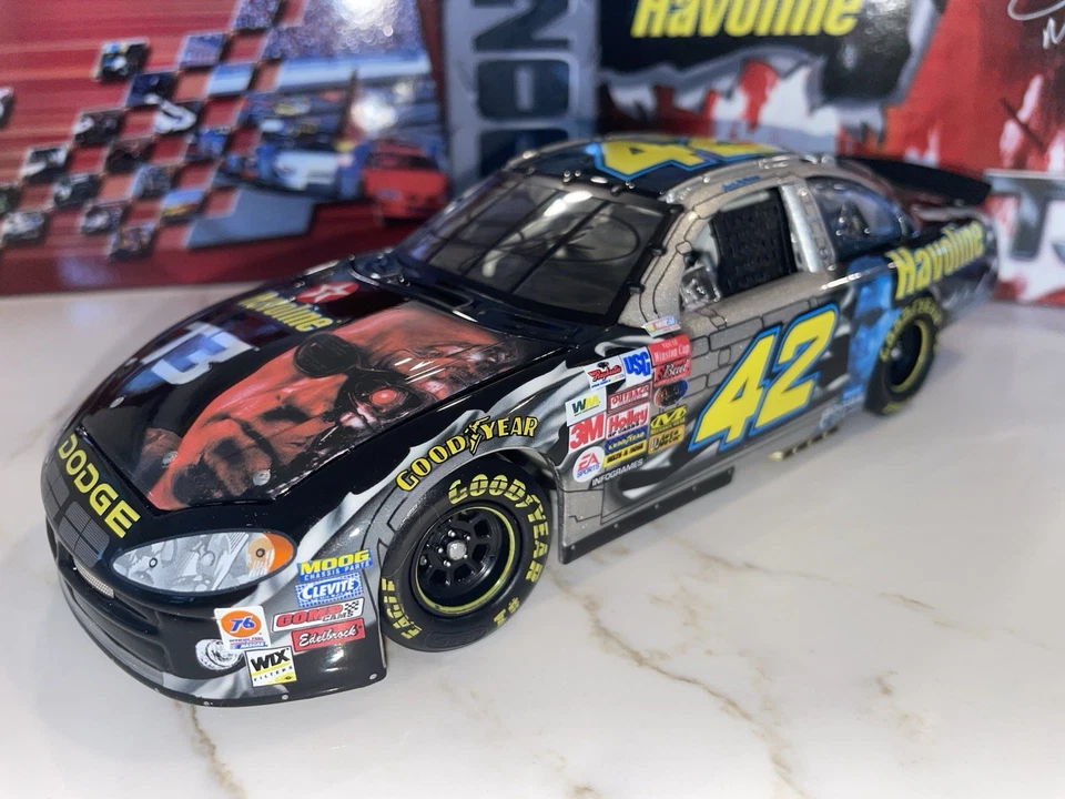 Jamie McMurray #42 2003 Havoline Terminator 3 1/24 NASCAR diecast Foto 3 de 4