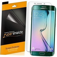 2 Pack Designed for Samsung Galaxy S6 Edge Screen Protector, Full