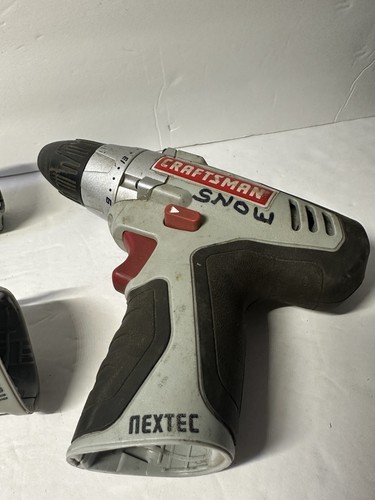 Lot of 3 -Craftsman Nextec 12V Tools -Drill Driver, Multi Tool, LED Flashlight - Picture 4 of 12