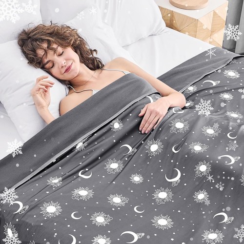 Queen Size Cooling Blanket Lightweight Breathable for Hot Sleepers Night Sweats - Bild 9 von 33