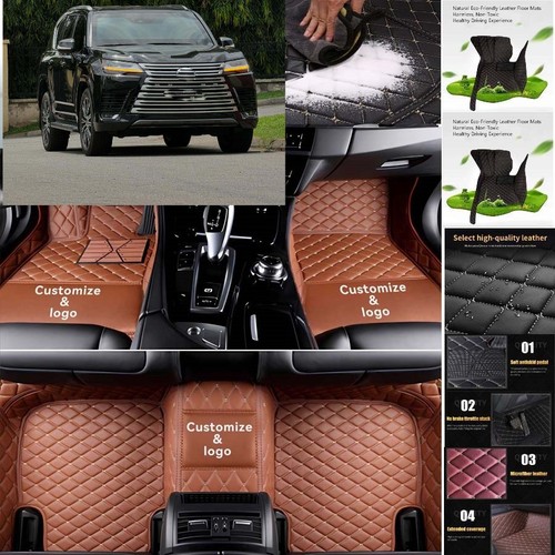 For Lexus RX Car Floor Mats Custom Waterproof Luxury Carpets Auto Liner - Foto 29 di 34