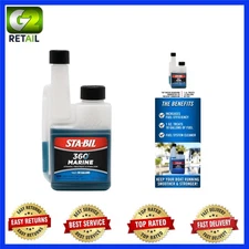 Ethanol Treatment & Performance Booster - 360 Marine Cleaner, Treats 80 Gallons