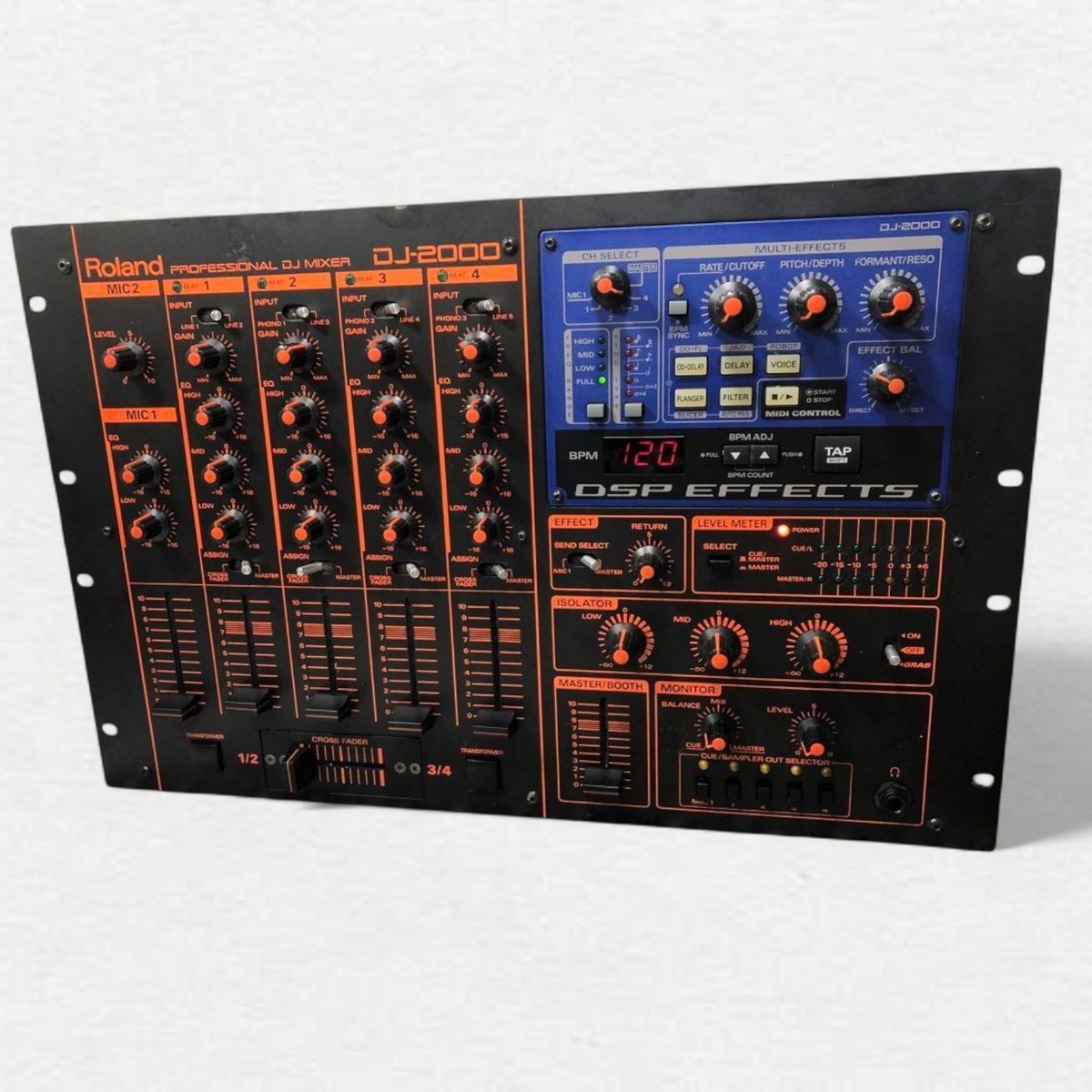 Roland ローランド　DJ-2000 Professional DJ Mixer From Japan Roland Dj-2000 4 Channel