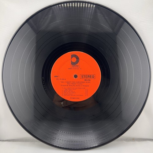 All I Want for Christmas is My Two Front Teeth Children LP Vinyl Record - Picture 14 of 18