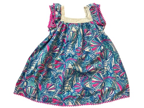 Abito bambina Lilly Pulitzer per Target 20° anniversario stampa conchiglia 3T cotone - Foto 2 di 6