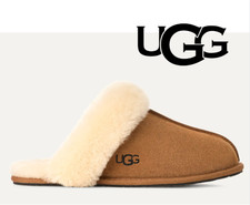 Women's UGG SCUFFETTE Slide Slippers 1106872 Chestnut Freeship