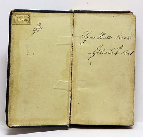 Leather New Testament MINIATURE BIBLE 1845 - Picture 3 of 10