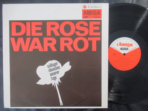 DIE ROSE WAR ROT / Stereo LP DDR 1967 FÜR DICH AMIGA 855073
