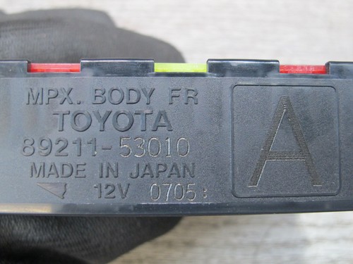 06-11 LEXUS IS350 IS250 MPX MULTIPLEX NETWORK CONTROL MODULE 89211-53010 OEM - Foto 3 di 12