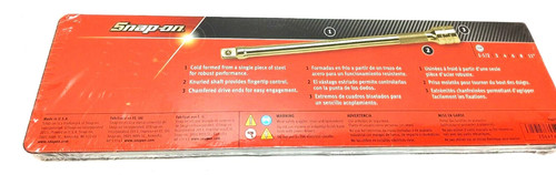 Snap On Tools NEW 206AFX 6pc 3/8" Drive Knurled Chrome Socket Extension Set USA - Picture 3 of 6