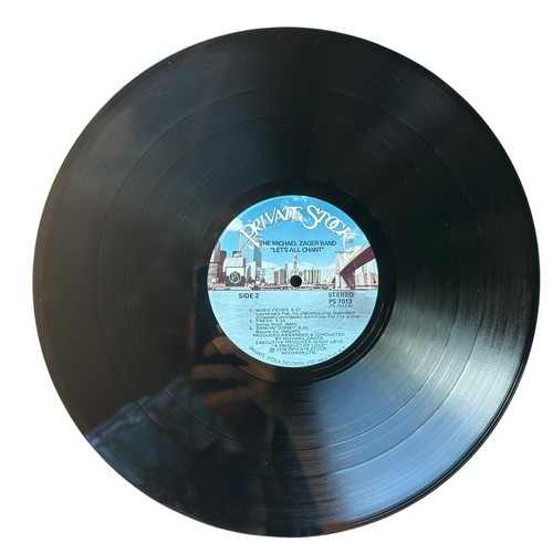 The Michael Zager Band – Let's All Chant (VG/VG+) PS 7013 Vinyl Record LP - Imagen 4 de 4