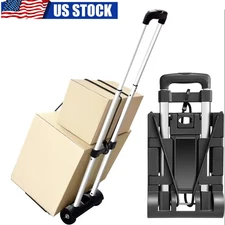 Heavy Duty Platform Cart Dolly Folding Moving Luggage Hand Truck Trolley 70lbs