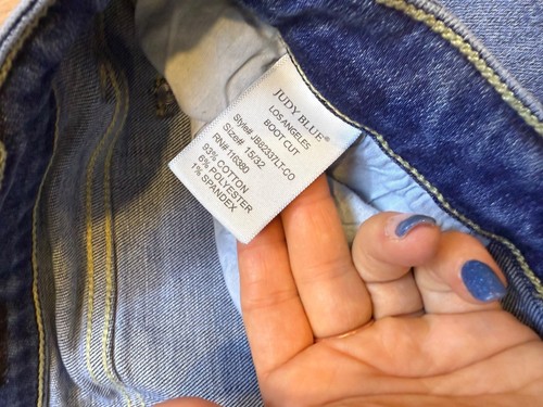 Judy Blue Womens High Rise Stretch Denim Jeans Size 15/32 - Picture 7 of 8