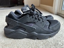 Nike Air Huarache Triple Black Sneaker Size 8.5 - 318429-003