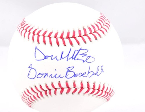 Don Mattingly Autographed Rawlings OML Baseball w/Donnie Baseball-Beckett W Holo - Picture 6 of 9