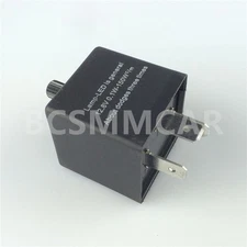 Waterproof 3 Pin Adjustable LED Flasher Relay Car Turn Signal Indicator Light