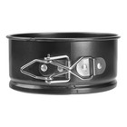 Nicht-Stick 4 Zoll abnehmbare lose Bottom-Kuchenpfanne mit abnehmbarer Basis