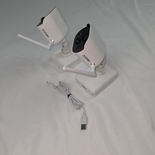 ZOSI Add-on Cameras 3MP Plug-in WiFi Security Camera Outdoor Indoor ZG3062S Qty2 - Picture 3 of 5