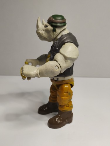 "Figura de acción RockSteady Rhino Playmates 2015 11"" pulgadas TMNT Out Of The Shadows" - Imagen 2 de 7